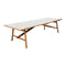 Sticks Outdoor Dining Table  option Toscana Sand Ceramic