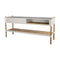 Sticks Outdoor Kitchen with Teak Shelf  option Shelf Only