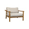Sticks Outdoor Lounge Chair  option Teak