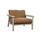 Sticks Outdoor Lounge Chair  option Umber Brown Cane-Line Rise