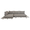 Sticks Platform Sofa  option Light Brown Cane-Line Rise