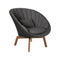 Peacock Outdoor Lounge Chair  option Dark Grey Cane-Line Focus