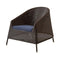 Kingston Outdoor Stackable Lounge Chair  option Blue Link