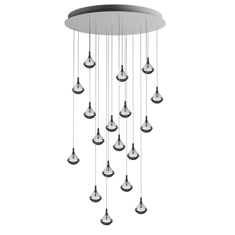 Stellar Dust Round LED Chandelier