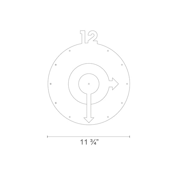 9217 EraOra Wall Clock