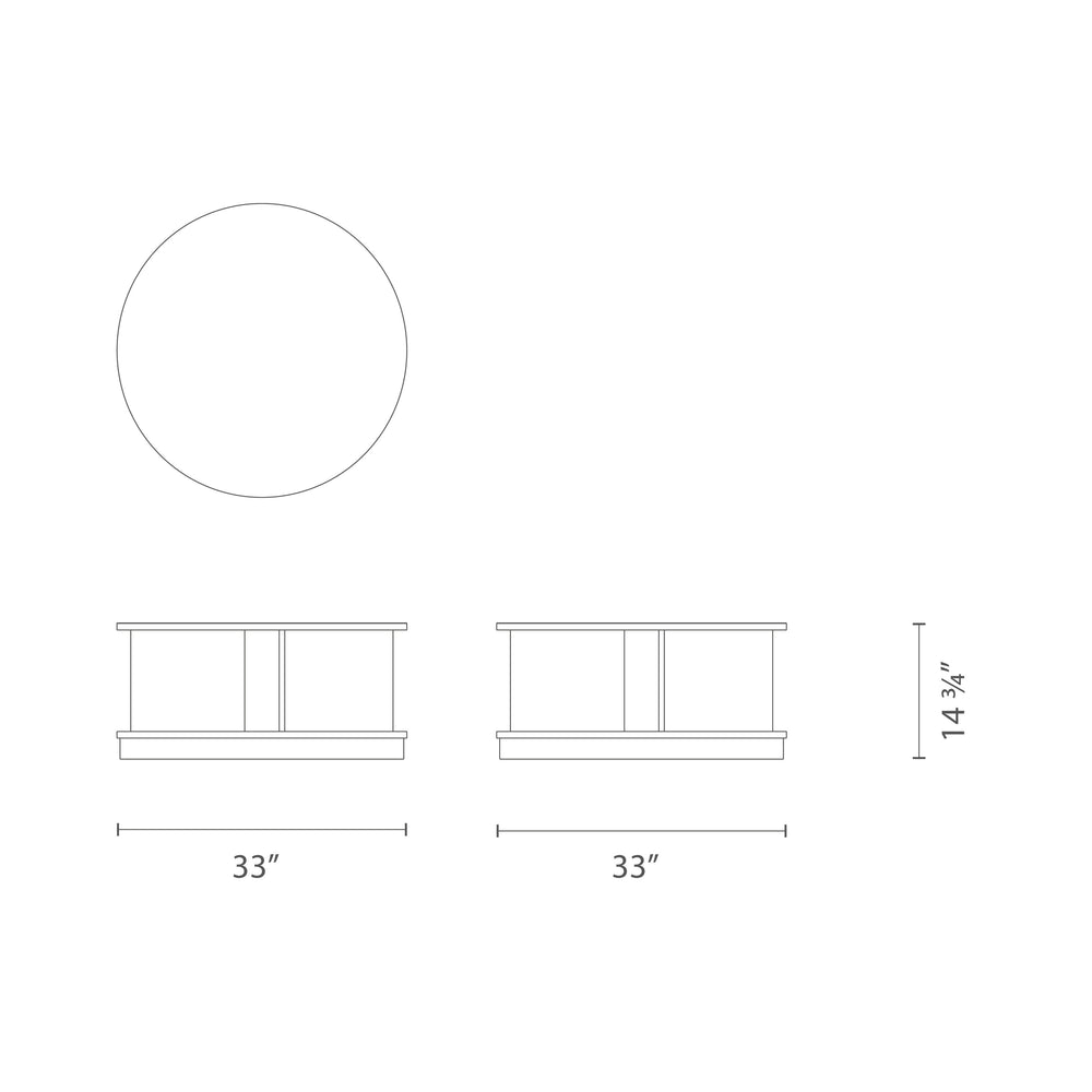Combi Center Coffee Table