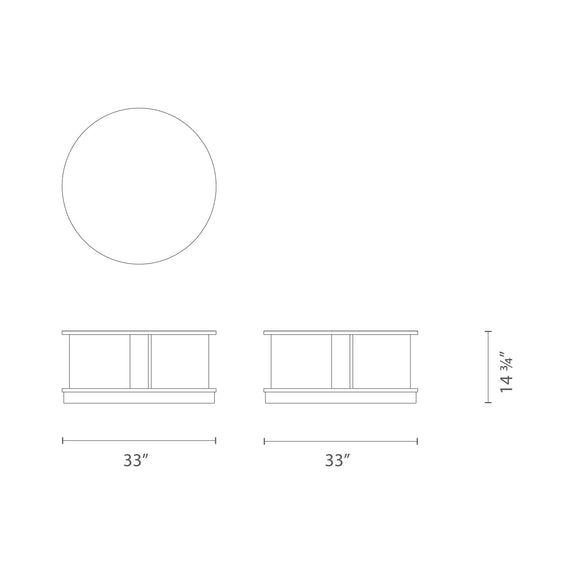Combi Center Coffee Table