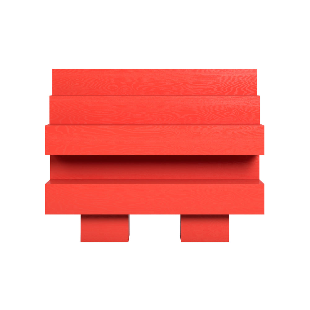Red Bookcase