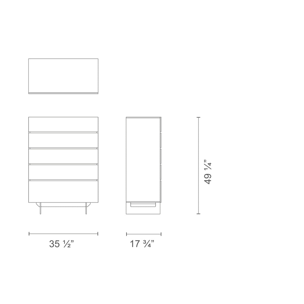 Uni Notte Tall Dresser
