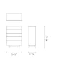 Uni Notte Tall Dresser