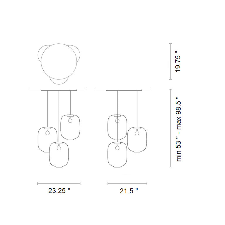 Arya Cluster Pendant Light