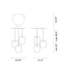 Arya Cluster Pendant Light