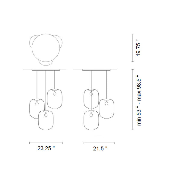 Arya Cluster Pendant Light
