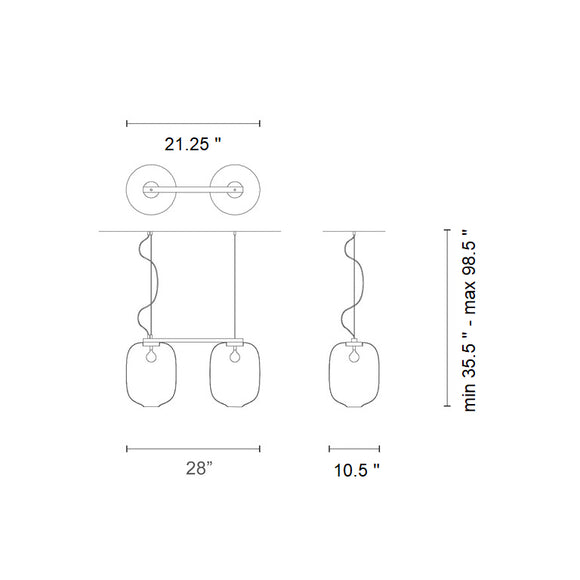 Arya Linear Pendant Light