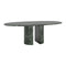 Dolmen Dining Table  option Alpine Green / Small: 86.5 in width