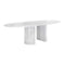 Dolmen Dining Table  option White Carrara / Small: 86.5 in width
