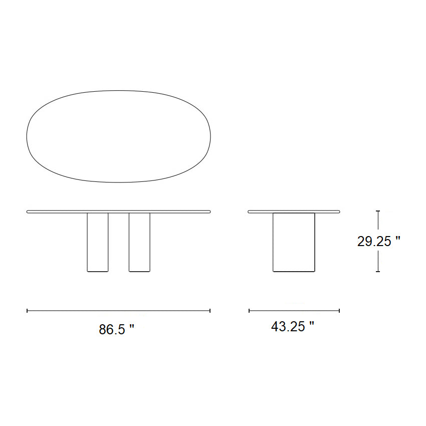 Dolmen Dining Table