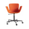 Juli Plastic Adjustable Task Chair  option Orange / Matte Black