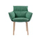 Lud'ina Dining Armchair  option Oceanic 504 / Oak Stained