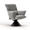 Lud'o Lounge Conical Armchair  option Steelcut Trio 124