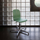 Tate Wood Office Chair with 5 Star Base