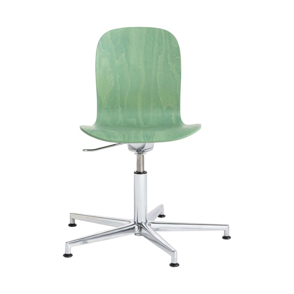 Tate Wood Office Chair with 5 Star Base