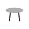 Parrish Outdoor Round Low Table  option Hand Brushed