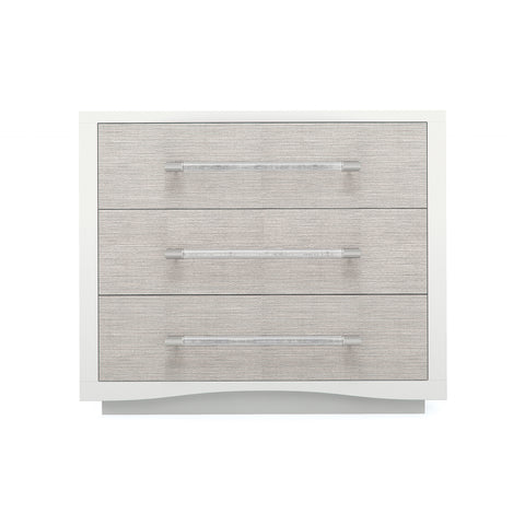 A Clear Touch 3-Drawer Chest Nightstand