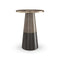 Aperture End Table  option Forest Craze / Seal Skin