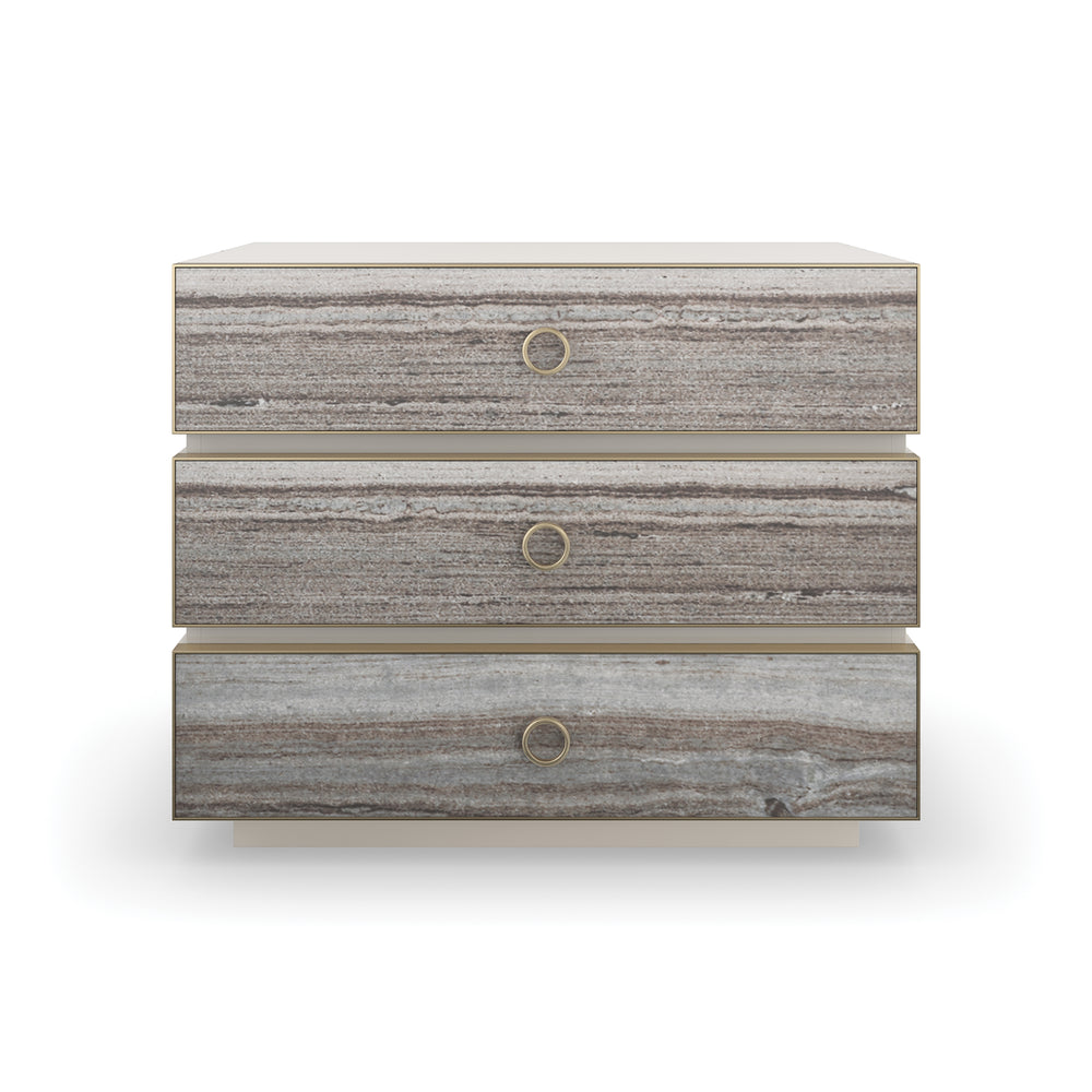 Bedrock 3-Drawer Nightstand
