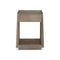 Bridges End Table  option Ash Driftwood