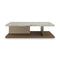 Cape Verde Coffee Table  option Green Onyx Stone / Retro Walnut
