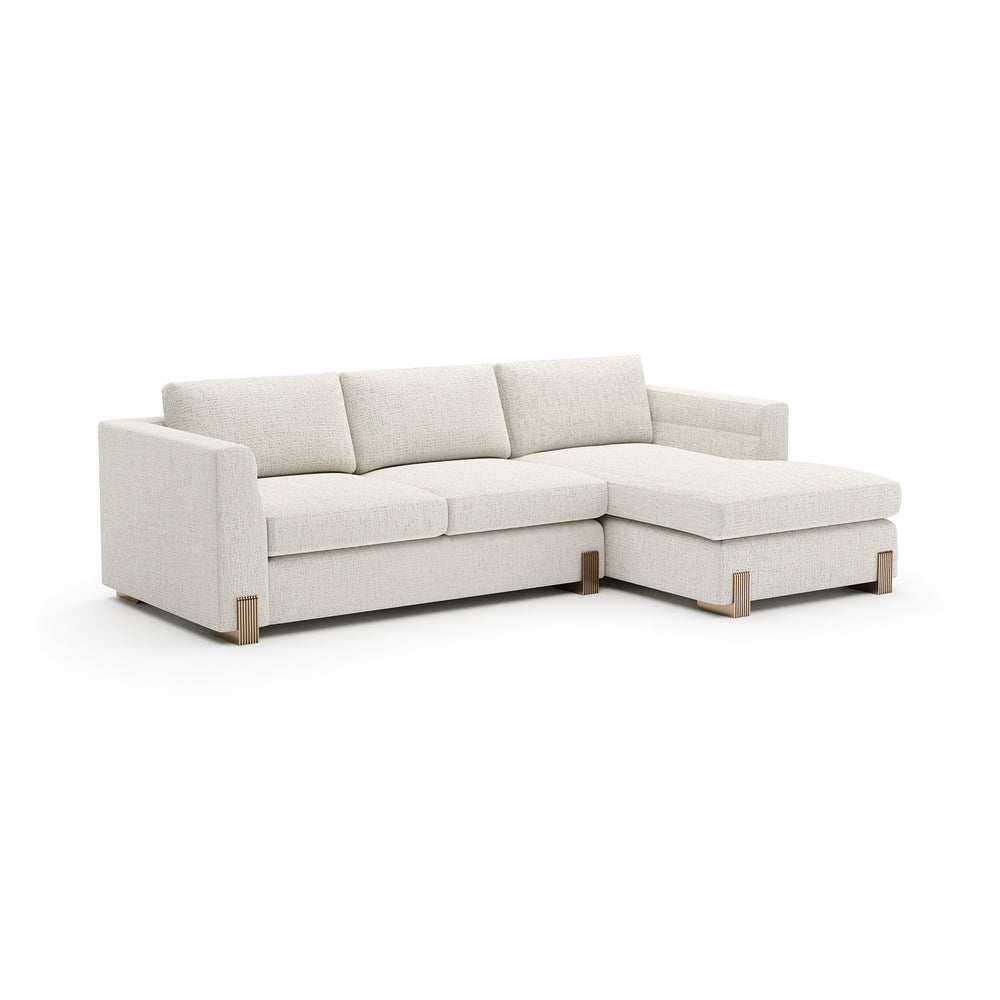 Counter Balance Chaise Sectional Sofa