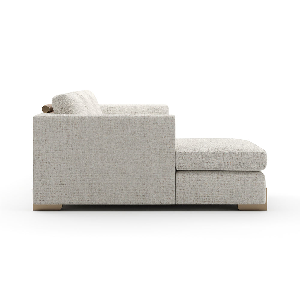 Counter Balance Chaise Sectional Sofa