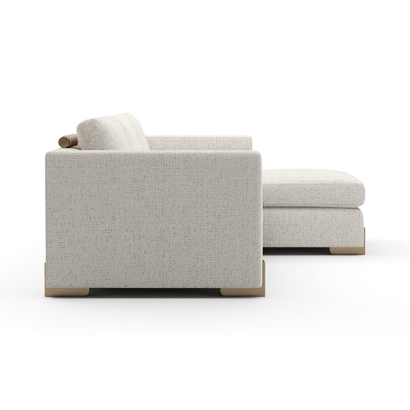 Counter Balance Chaise Sectional Sofa