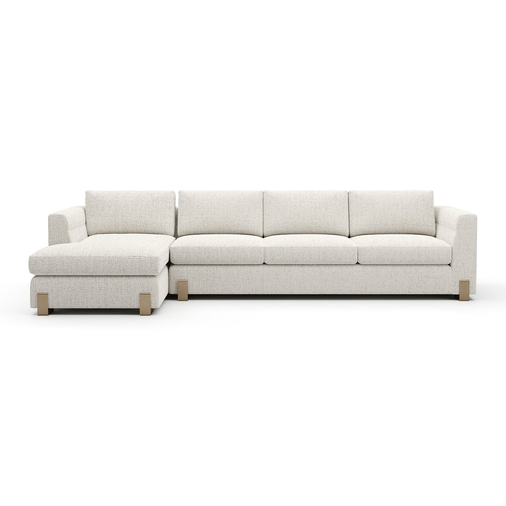 Counter Balance Chaise Sectional Sofa