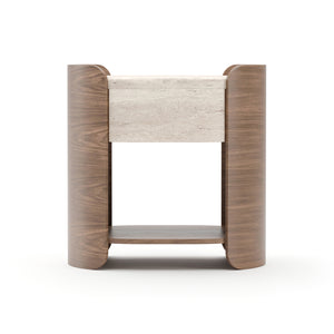 Fleur Open Nightstand