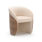 Fleur Wood Back Dining Chair