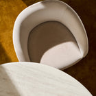 Fleur Wood Back Dining Chair