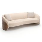 Fleur Wood Back Sofa