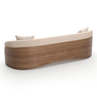 Fleur Wood Back Sofa