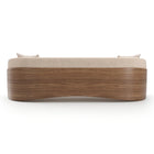 Fleur Wood Back Sofa