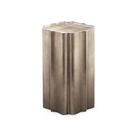 Gold Is Up End Table