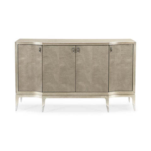 May I Serve You 4-Door Credenza