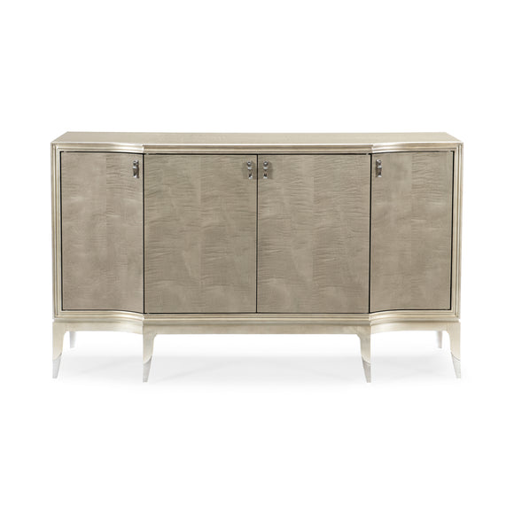 May I Serve You 4-Door Credenza