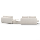 Overlap Bumper Sectional Sofa