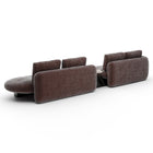 Overlap Bumper Sectional Sofa