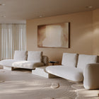 Overlap Bumper Sectional Sofa