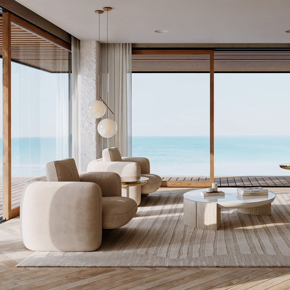 Overlap Round Coffee Table