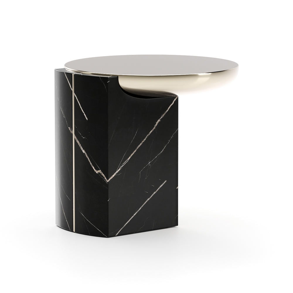 Overlap Round Side Table
